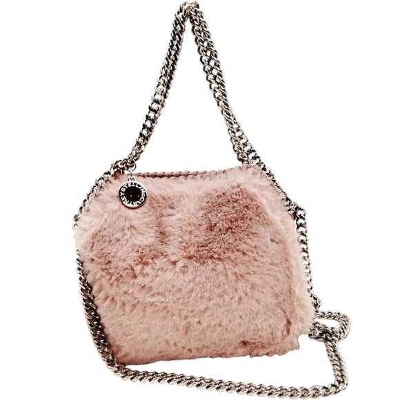 Stella McCartney Handbags - (L4) Stella McCartney Shoulder Bag Pink Polyester